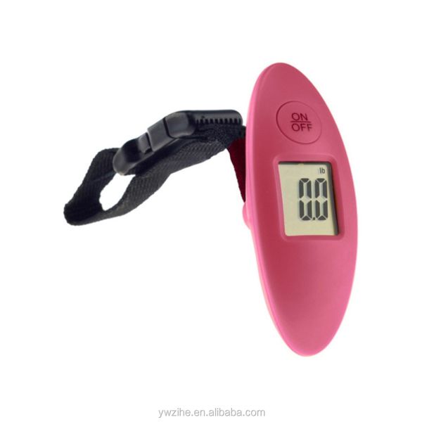 Portable LCD Digital Electronic Luggage Scale 40kg/100g Handled Travel Bag Weighting Battery Powered Button Battery Yes