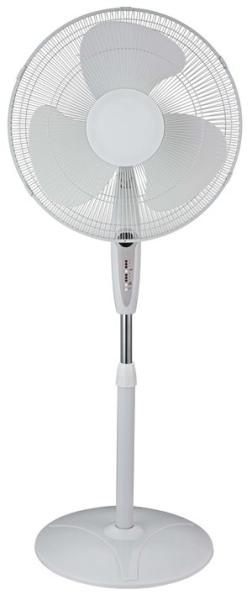 60W 18Inch Electric Oscillating Fan 3 Speed Full Copper Motor With Remote Control