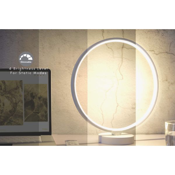 Remote Control Mood Lighting Lamp Colorful Solar Table Lamp 3000K