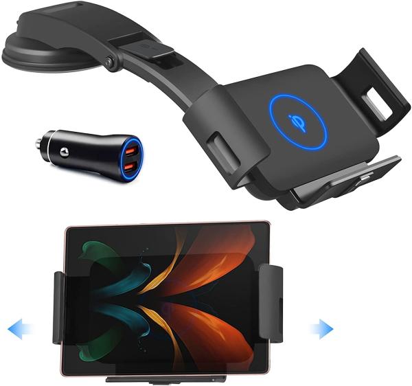 5V 2A wireless charging phone mount , 10W galaxy z fold 2 wireless charger
