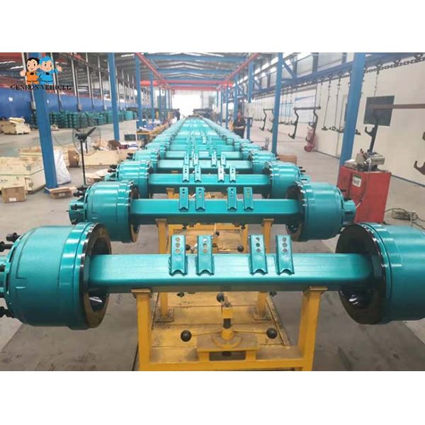 Цапфы трейлера обязанности света 10.5t американца 357kg 1840mm собрания