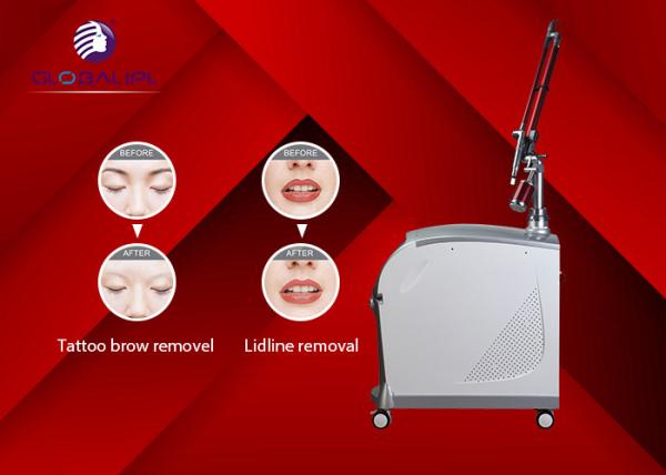 Skin Rejuvenation Nd Yag Laser Tattoo Removal Machine Age Spot Removal 650nm - 670nm Wavelength