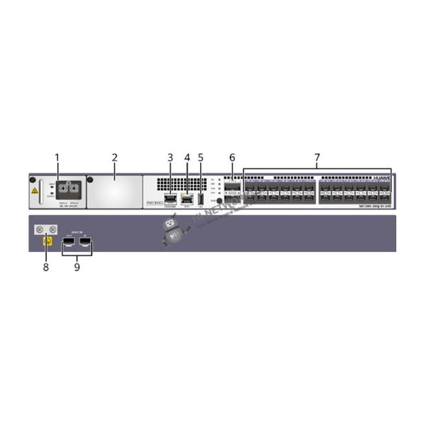 OEM Huawei Network Switch S6720S-26Q-EI-24S-DC 170W DC Power Supply