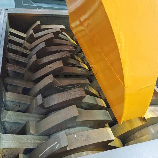 22kW Vertical Shredder for Wood Pallet and Metal Environmentally Friendly
