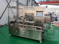 Machine de remplissage de gel pour le gel à haute viscosité avec pompe à piston SUS 316L avec PLC, norme GMP