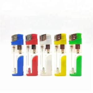 Cinco cores de plástico colorido LED Cakmak recarregável Electronic Gas cigarro