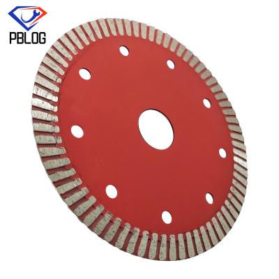 Disco de corte de diamantes de ligação metálica com diâmetro de furo de 16 a 60 mm para aplicações pesadas