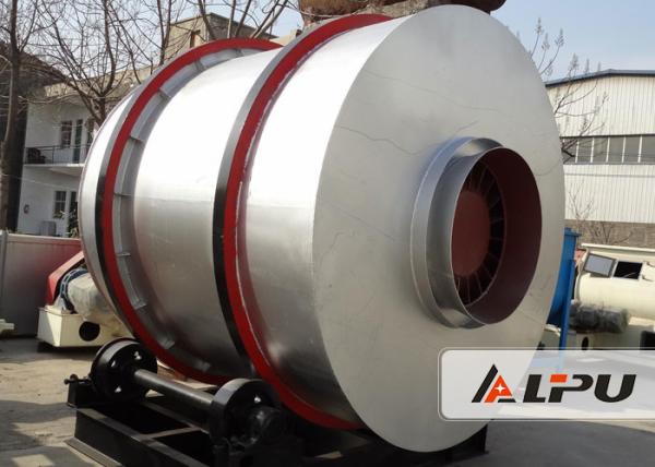 2.5×7 High Efficiency Industrial Drying Equipment / Three - Drum Dryer for Sand Coal