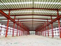 Estrutura de armazém de aço de grande espaço para edifícios de logística