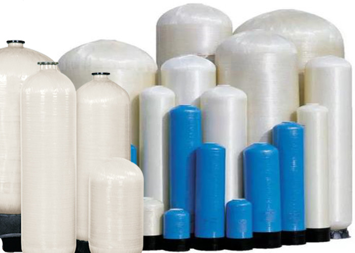 Fiberglass Reinforced Plastic FRP Storage Tank Water Softener Maintenance Free Rust Roof