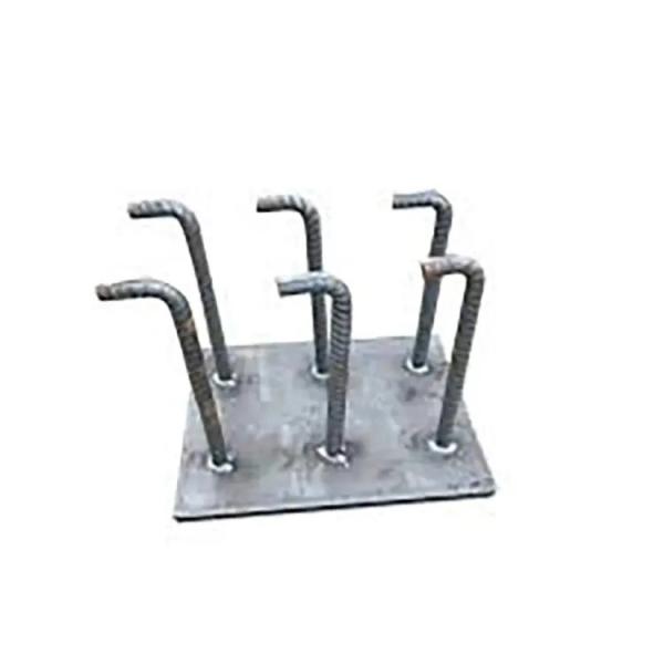 Building Welding Steel Embed Plates For Concrete Insert Traffic Barriers