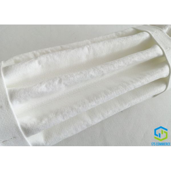 8 Pleated 160mm Seal Cuff Felt Filter Bag Polyester material