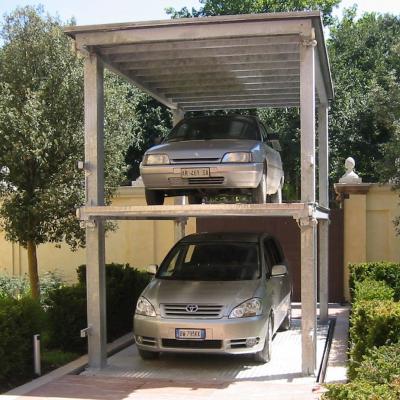 Pit Elevator Car Parking System subterrâneo