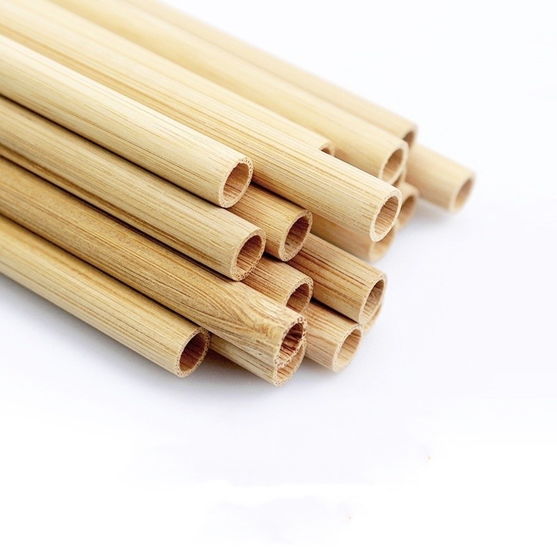 Food-Contacting Grade Healthy Bamboo Straw Eco-Friendly and Biodegradable Material