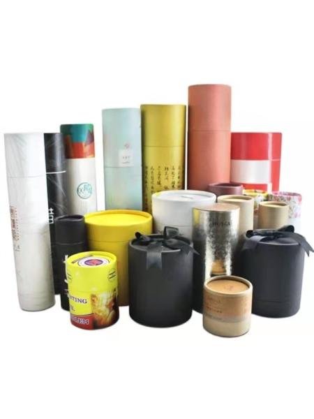 OEM CMYK Plastic Food Cans Lipbalm Paper Tube Packaging