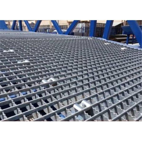 2.5mm 1000mm Length Press Locked Galvanized Walkway Grating
