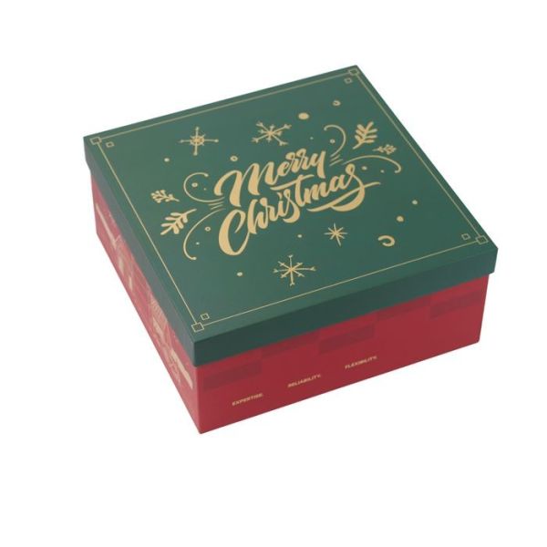 Festive Design Gift Box fit for Christmas holidays personalized packaging boxes