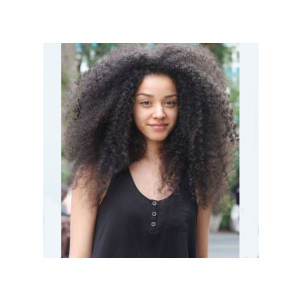 Heavy Density Curly Long Lace Front Wigs Human Hair , Real Hair Lace Front Wigs