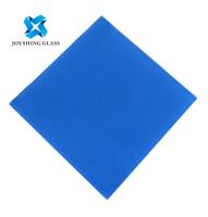 3mm-6mm revestiu escuro - vidro de flutuador reflexivo azul para Windows/construção
