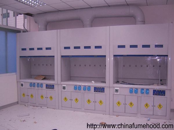 Customized Made  Chemistry Proof FRP  Lab  Fume Hood With Scrubber