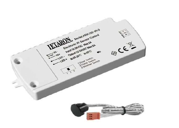 5A 60/120W PIR Motion Sensor Switch, IR Dimmer Switch  With CE Approval