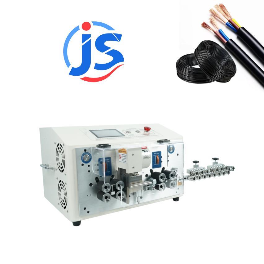1000 - 2000pcs/hour Automatic Wire Stripper Machine 220V Cable Cutting And Stripping Machine