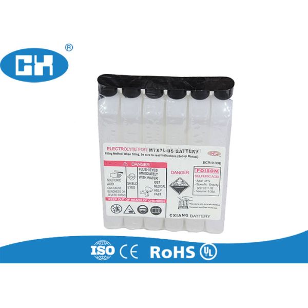 Accumulator 125cc Motorcycle Battery Semi - Free Maintenance Acid Resistance