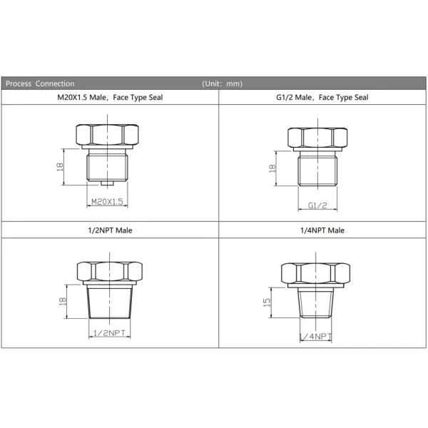 BP93420DII Differential Pressure Transmitter 4-20mA Output for Industrial Applications Differential Pressure Sensor