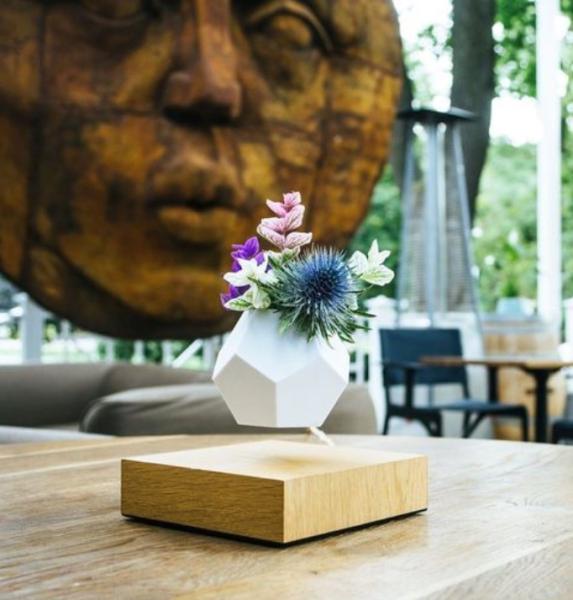Creative Design Levitation Bonsai ,floating plant pot ,magnetic levitation platform base