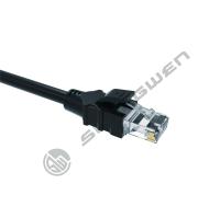 黒赤銅 SFTP Cat5 Cat5e イーサネット データLANケーブル 24AWG 28AWG ネットワークパッチコード