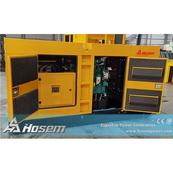 Четырехтактный генератор Камминса 90кВт 100кВт звукоизоляция Водоохлаждение
