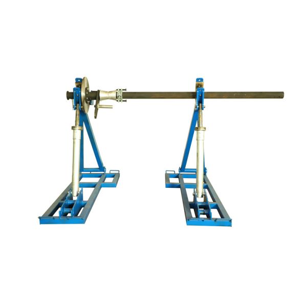 8 Ton Hydraulic Cable Drum Lifting Hydraulic Jack Reel Stand