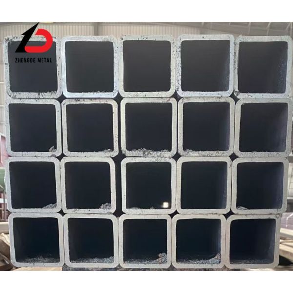 Stock Tubular 2X4 Rectangular Steel Square Tube Black Iron Black Q195 Iron Bi Pipe Rhs Tube For Building