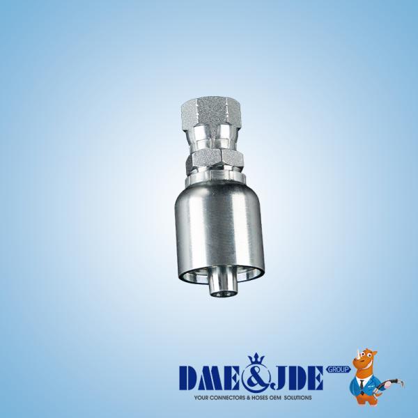 No Skive Ferrule SAE R7 Hose Fitting Hydraulic Ferrule Connector