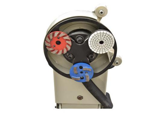 3 cabeças afiam o moedor concreto 220V/50HZ/60HZ do assoalho do terraço