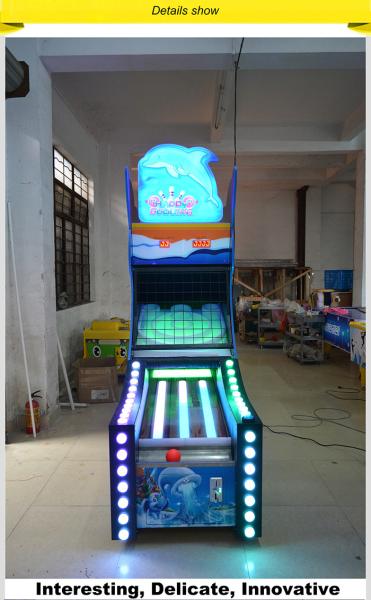 Happy Mini Bowling Sports Video Arcade Game Machines For Bar  KTV FEC