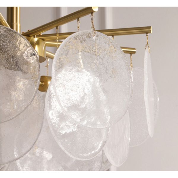 Лампы E27 60w белого стекла люстры диска матированного стекла привесные для ODM кухни