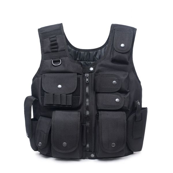 600D Nylon Military Tactical Vest For Camping Mountaineering 55*53*20cm