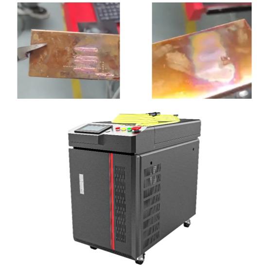 Máquina de soldadura híbrida láser azul de 1000W, diseñada con precisión para soldadura de cobre