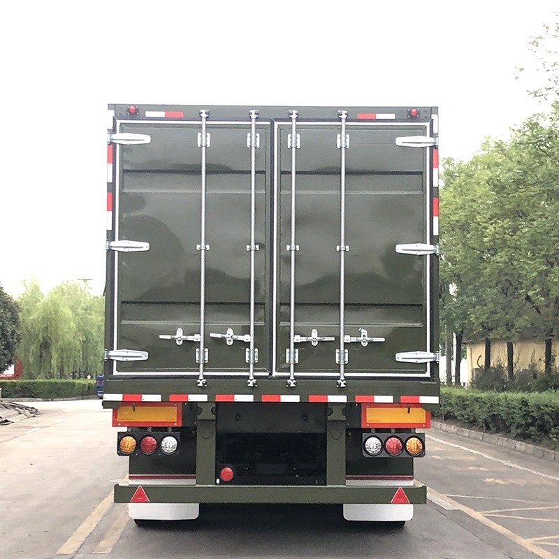 60 Ton Loading Capacity Semi Truck Trailer with Fence and Tarpaulin Main Beam T700/Q345 Steel