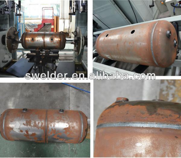 Auto Circumferential Seam Welding Machine For Metal Water Heater Inner Tank