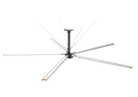 Maintenance Free PMSM Motor 1.5KW Waterproof Big Industrial Ceiling HVLS 12ft 16ft 20ft 24ft Big Fans