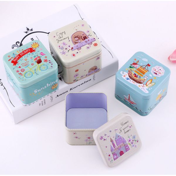 OEM Logo Printed Biscuit Tin Box Cookies Metal Cannaburst Tin