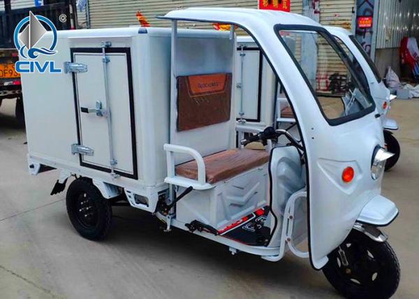 Mini Refrigerated Van Insulated Tricycle Vegetable And Fruit Refrigerated Truck Transporter Electric Refrigerated Truck