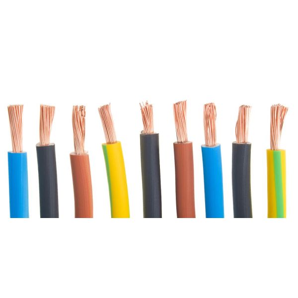 BVR 1,5 мм 2,5 мм 4 мм 6 мм ПВХ изоляция Гибкие электрические провода для проводки корпуса
