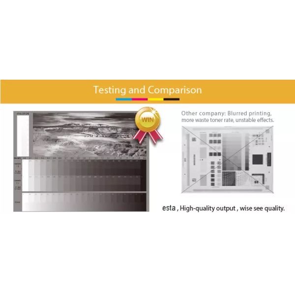 Cartuchos de tonalizador compatíveis TK410 de Kyocera para a máquina km1620/km2020 da copiadora