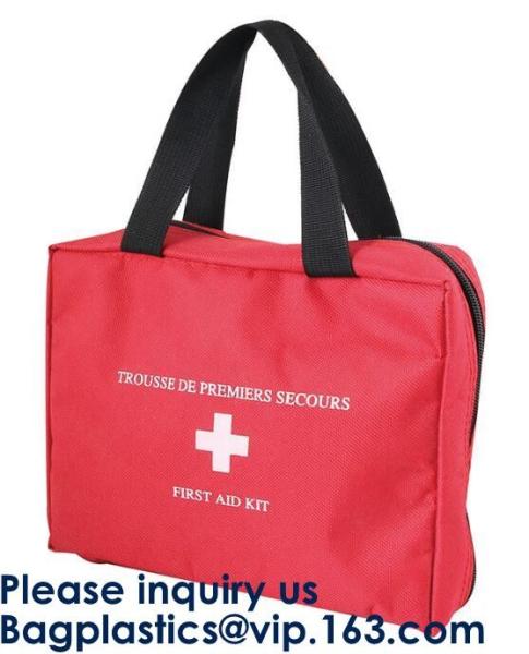 First Aid Bags, Kit Bag, Medical Storage Bag, Portable Pouch, Emergency Medicine, Handy Pills Pocket