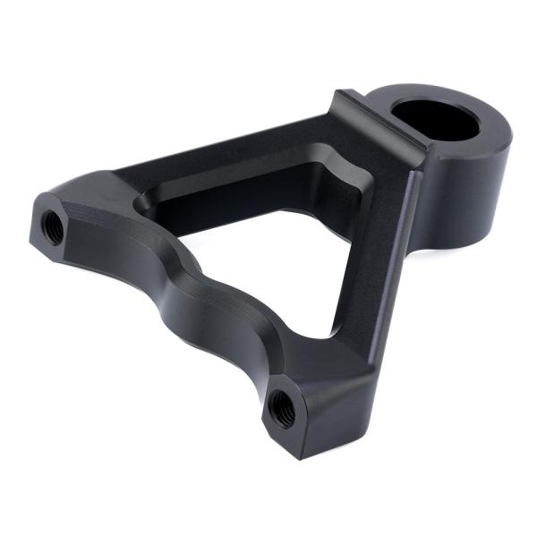 Acier inoxydable Aluminium 6061 Oxyde noir Découpe de précision Prototypage rapide Services de fraisage CNC Parties avec pièces métalliques
