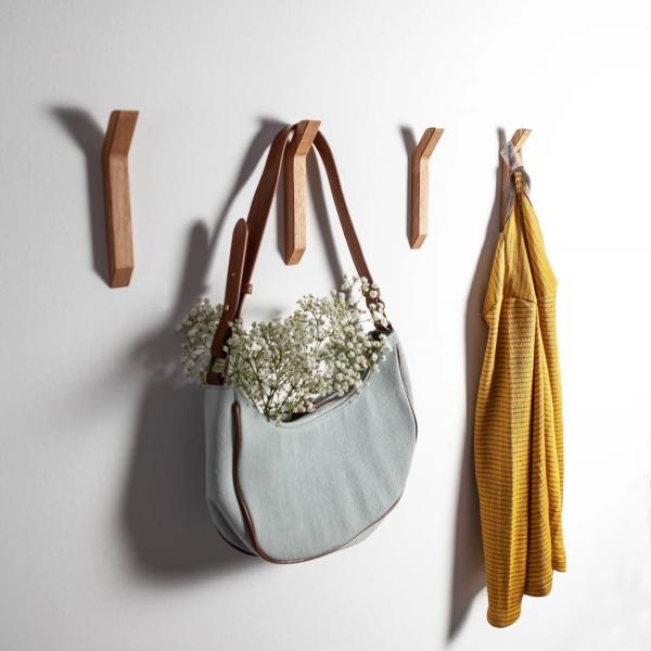 Custom Wooden Coat Hook Wall Mount for Home Decor