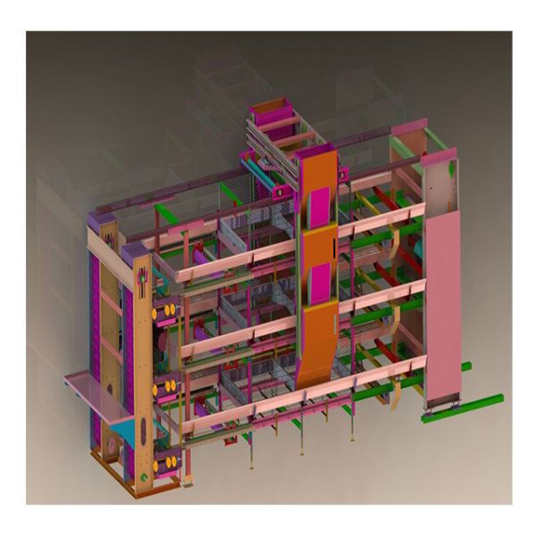 Q235 ホット・ガルバン化産卵鶏の檻 鶏飼育設備 自動化鶏層飼育籠